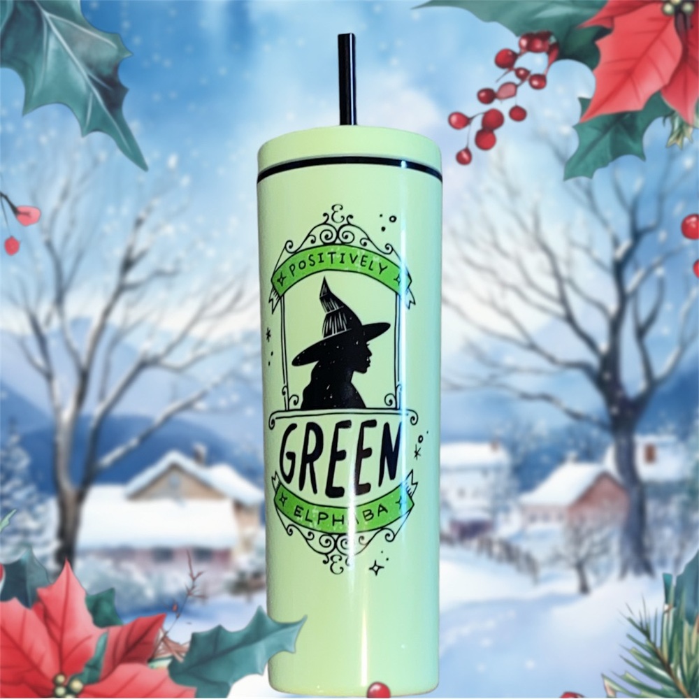 WICKED ELEPHABA CUP POSITIVELY GREEN BRAND NEW 🩷💚🩷💚🩷💚